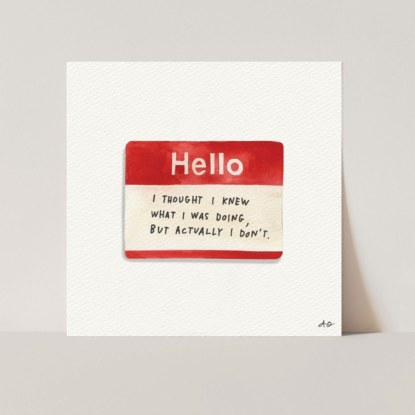 Hello My Name Is